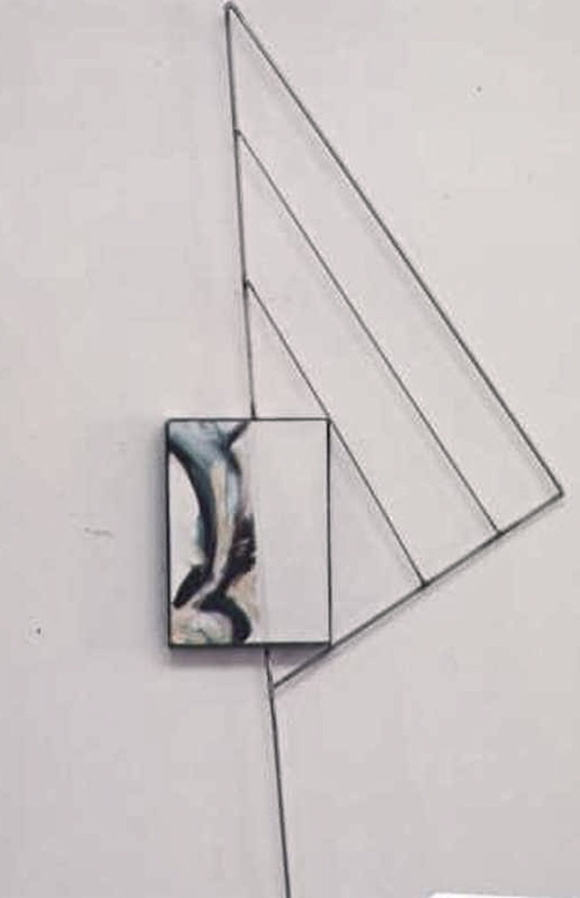 ARTAE - a cura Achille Bonito Oliva - opera di Adriana Amodei - Tensione, 144x65x6 1990